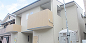 高槻市郡家新町の2LDK賃貸アパート